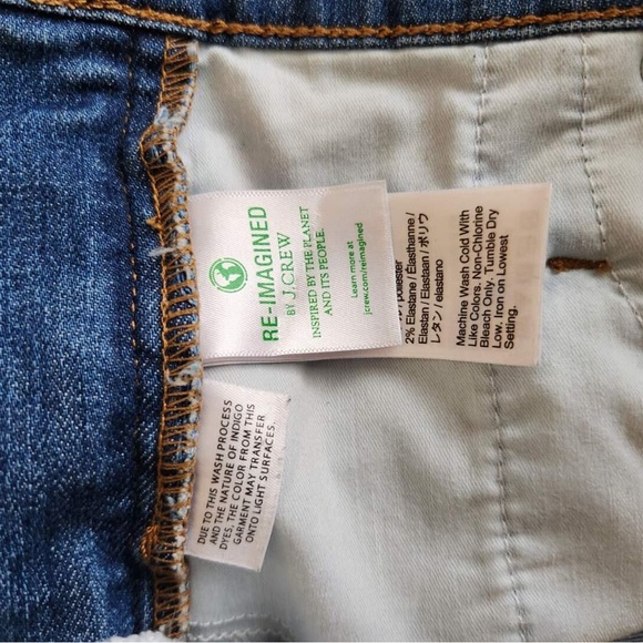 J. Crew Re-Imagined Women's Vintage Slim Straight 30P - Picture 8 of 9